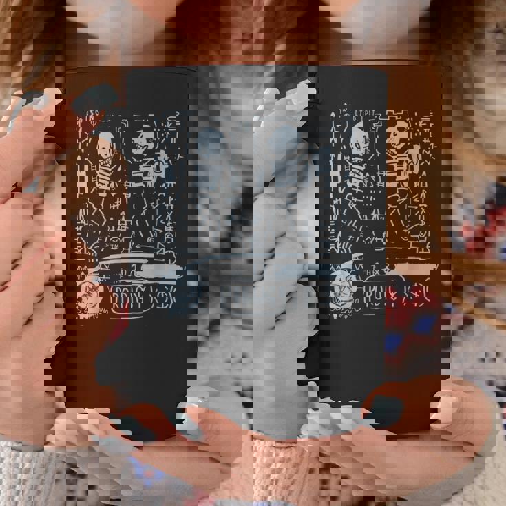 プロディジーxスケルトンダンボール コーヒーマグ 面白い贈り物