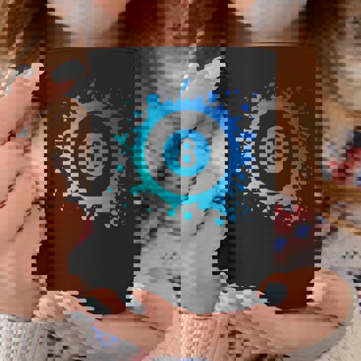 プール ビリヤード プレーヤー エイトボール シンプル プール コーヒーマグ 面白い贈り物