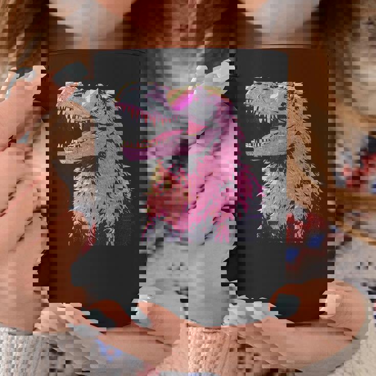 ヘアリー T-Rex パステルゴス ティラノサウルス 恐竜 サングラス コーヒーマグ 面白い贈り物