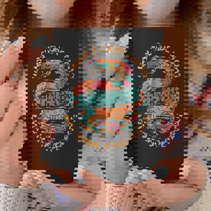 ヘビのお世話 面白い コーヒーマグ 面白い贈り物