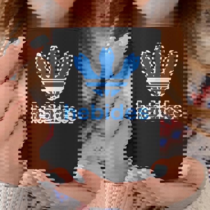 ヘビデス Hebides《ブルー 青》巳年 蛇年 へび【ブランド ロゴ パロディ】2025 干支 十二支 面白い コーヒーマグ 面白い贈り物