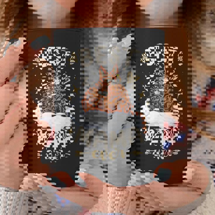 ベンガル猫のお母さんと子猫、母の日、お母さん コーヒーマグ 面白い贈り物