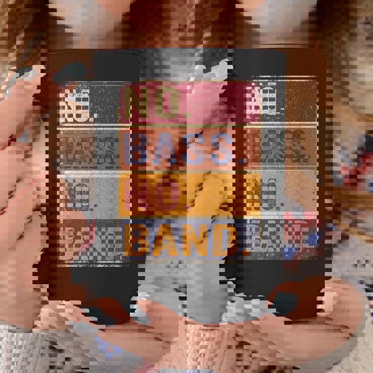 ベーシスト 楽器 エレキベース ノーバス ノーバンド コーヒーマグ 面白い贈り物