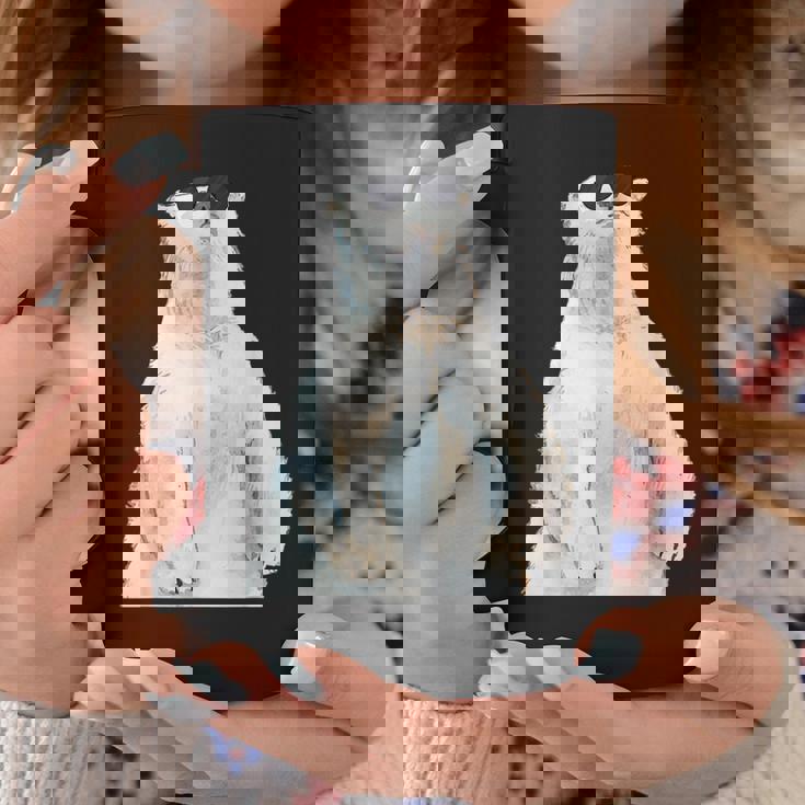 ホッキョクグマ サングラス 動物愛好家 動物飼育係 動物学者 コーヒーマグ 面白い贈り物