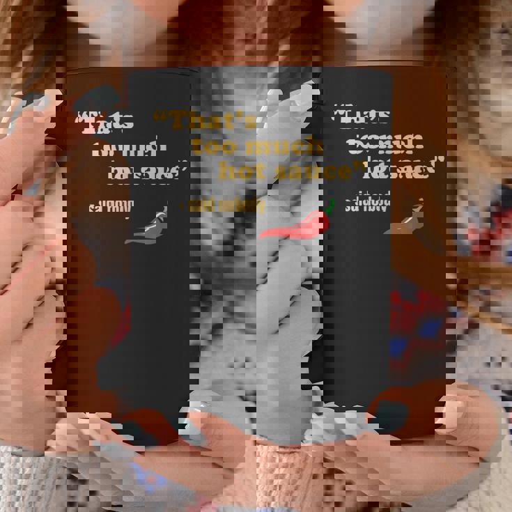 ホット&スパイシーフード ハバネロ チリ&ファニー ペッパーソース コーヒーマグ 面白い贈り物