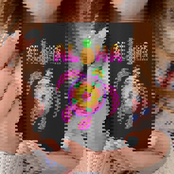 ホヌウミガメ アロハ ハワイ諸島 バケーション コーヒーマグ 面白い贈り物