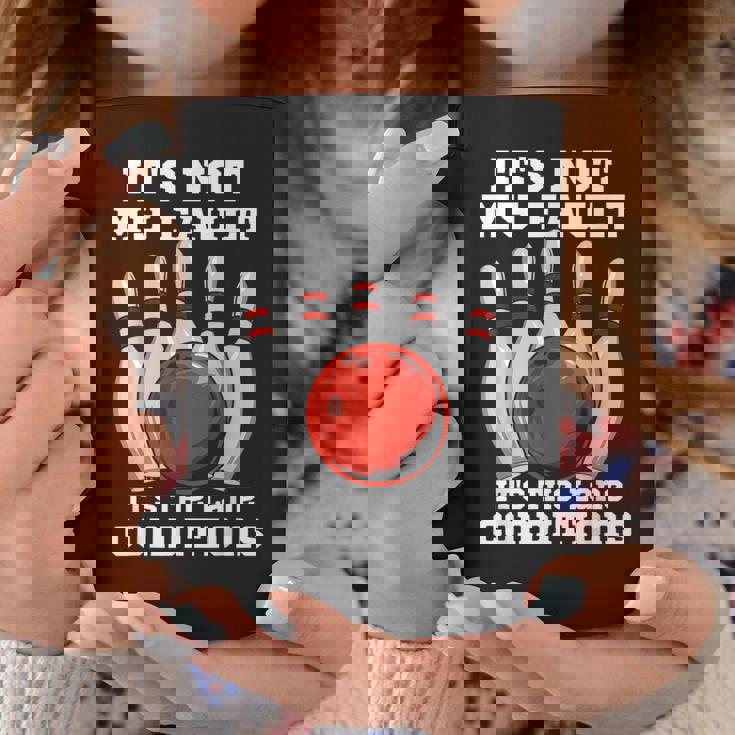 ボウリング It's Not My Fault It's The Lane Conditions ボウラー コーヒーマグ 面白い贈り物