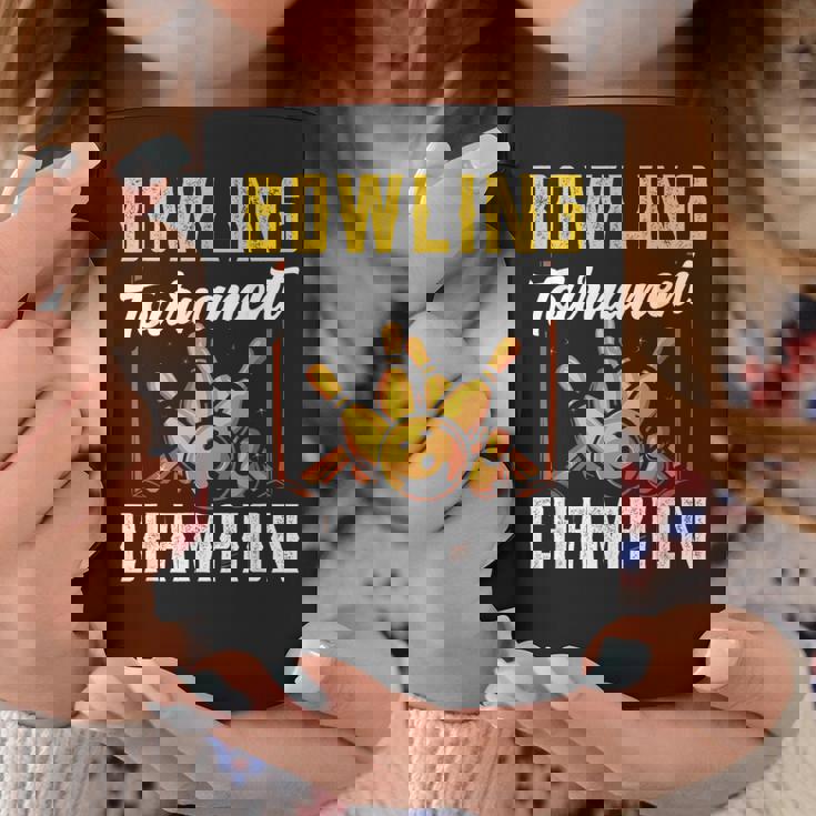 ボウリング大会優勝 クルー ボウリング チーム ホビー ボウラー コーヒーマグ 面白い贈り物