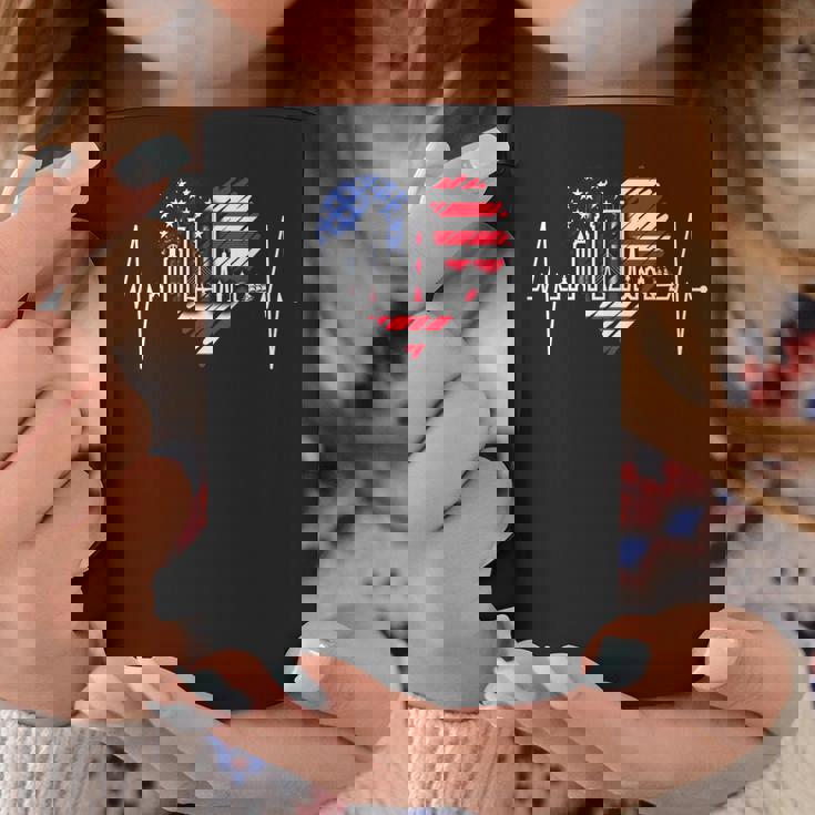 ボストン・スカイライン ハートビートusa ハートパルス I Love Boston コーヒーマグ 面白い贈り物