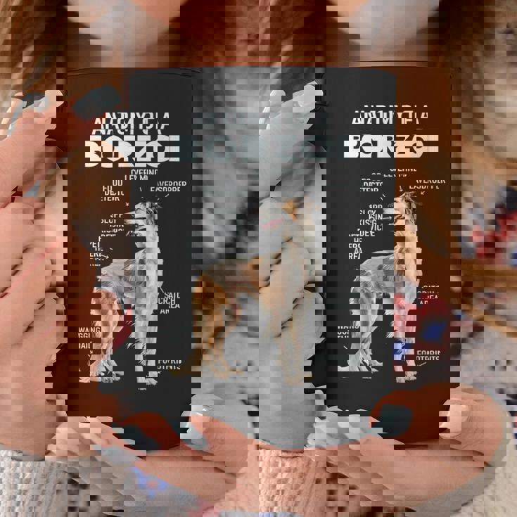 ボルゾイの解剖学 コーヒーマグ 面白い贈り物