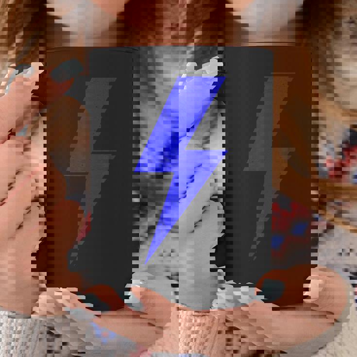 ボルト ライトニング ブルー デザイン チーム コーヒーマグ 面白い贈り物