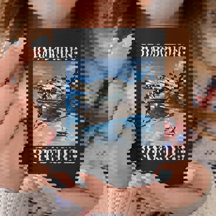 ボンバルディーノクロコダイル コーヒーマグ 面白い贈り物