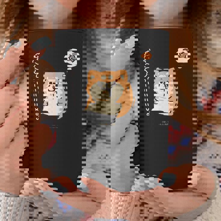 ボンレス犬とボンレス猫 はらぺこ ボンレス犬 コーヒーマグ 面白い贈り物