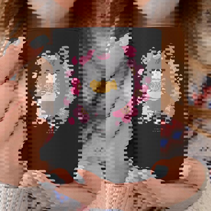 ボンレス犬とボンレス猫 桜 ボンレス猫 コーヒーマグ 面白い贈り物