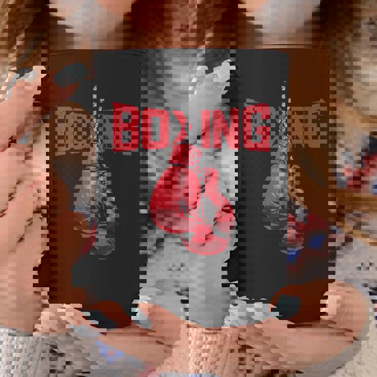 ボールド ボクシンググローブ キックボクシング ボクシング愛好家 ボクサー コーヒーマグ 面白い贈り物