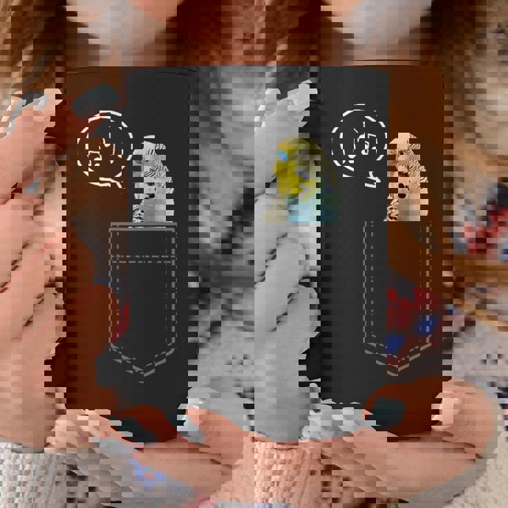 ポケットインコのセキセイインコ 面白くてかわいいセキセイインコ 鳥の飼い主 コーヒーマグ 面白い贈り物