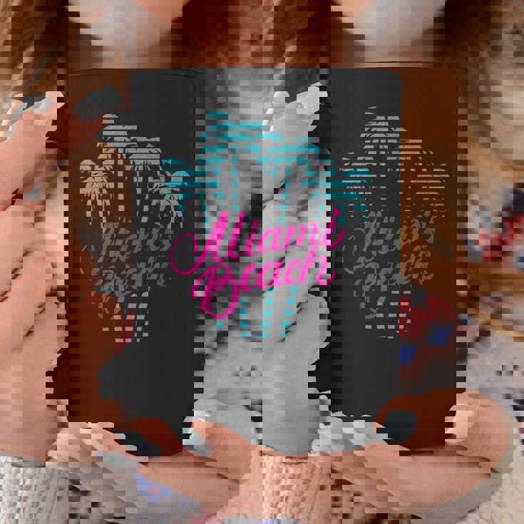 マイアミビーチのバケーションのお土産 80´Sマイアミビーチ コーヒーマグ 面白い贈り物