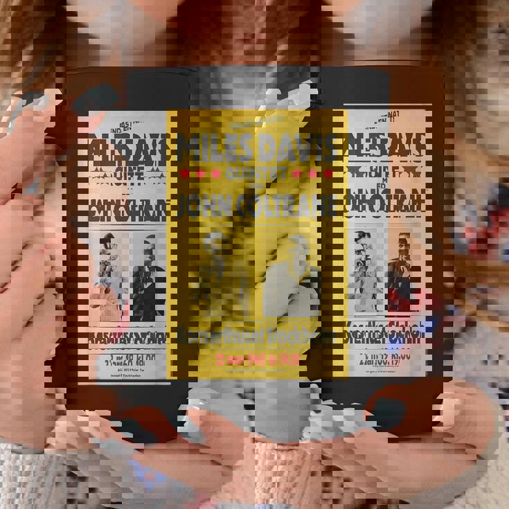 マイルス・デイビス・クインテットとジョン・コルトレーンストックホルム 1960 コーヒーマグ 面白い贈り物