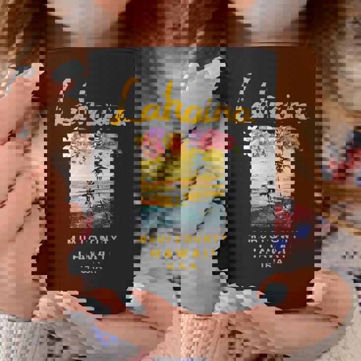 マウイ ラハイナ ハワイ ヴィンテージ ハワイアン コーヒーマグ 面白い贈り物