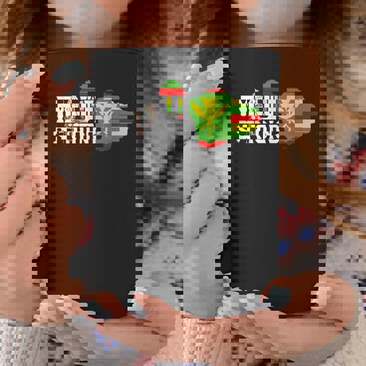 マウイ・ハワイ・ストロングのために祈って コーヒーマグ 面白い贈り物