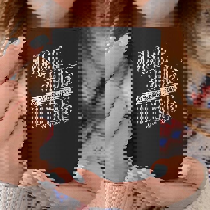 マッスルショールズ Al 100周年記念 ヴィンテージソウルファン向け コーヒーマグ 面白い贈り物