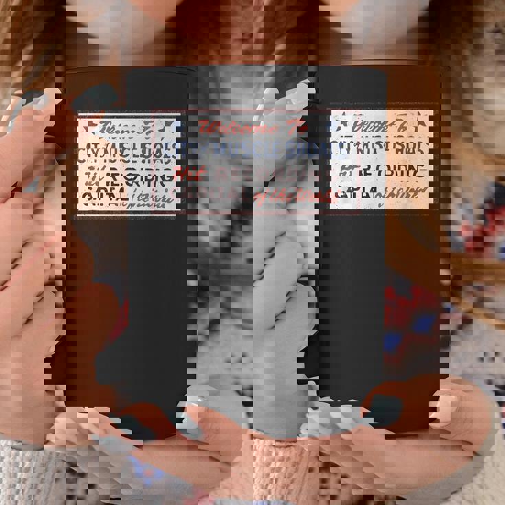 マッスルショールズ アラバマ サイン 録音 キャピタル ロック グラフィック コーヒーマグ 面白い贈り物