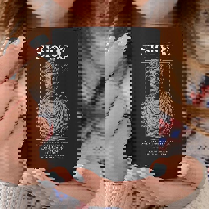 マルクス アウレリウス ストイシズム人生の美しさについての哲学の名言 コーヒーマグ 面白い贈り物