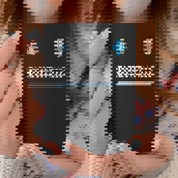 マルセイユ スポーツサッカージャージ フラッグ フットボール コーヒーマグ 面白い贈り物