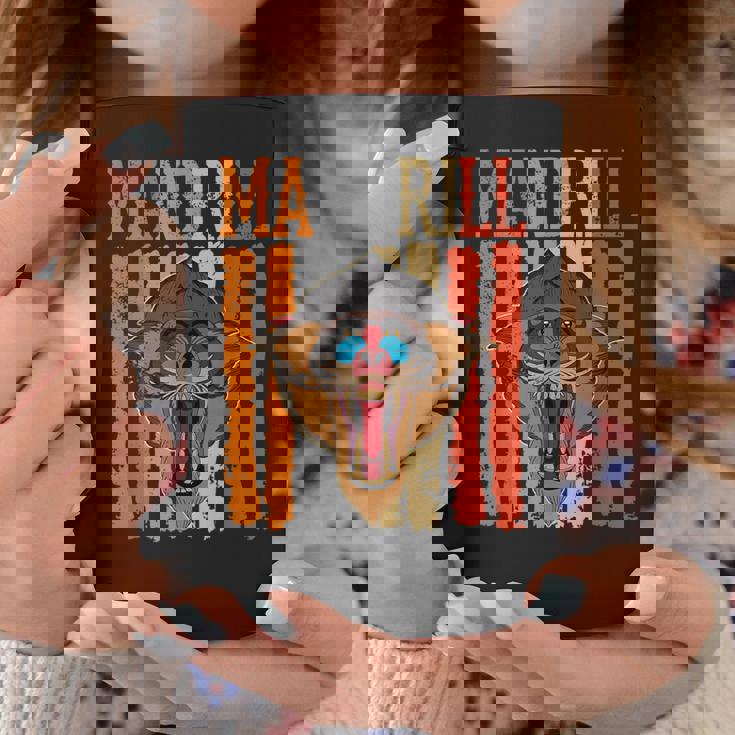 マンドリル 霊長類 マンドリル 動物生物学者 サバンナ動物園 コーヒーマグ 面白い贈り物