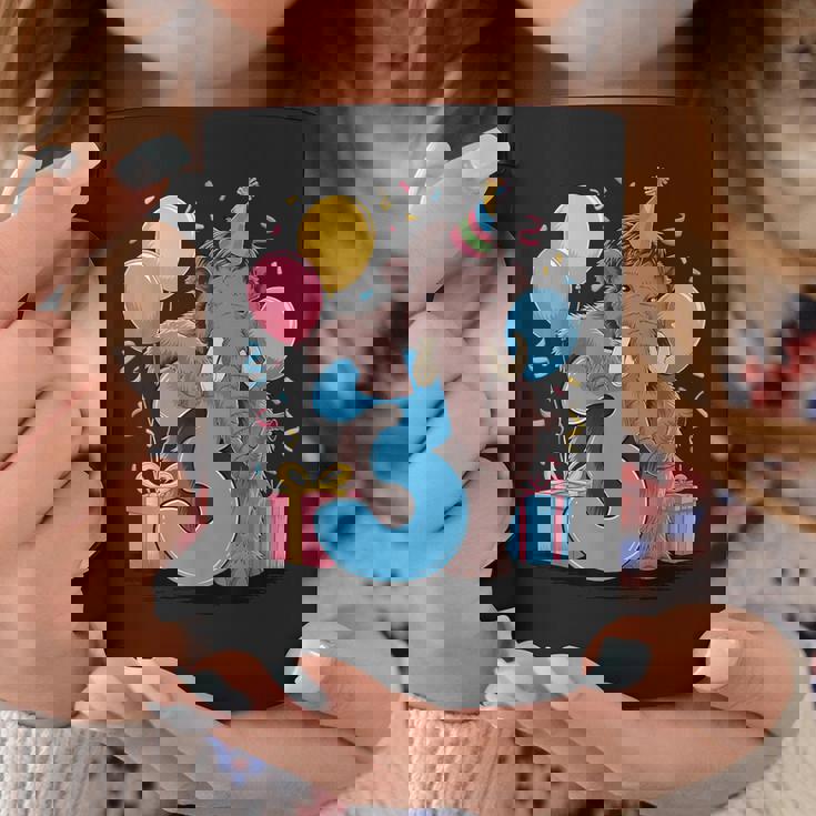 マンモス 3歳の誕生日 男の子 女の子 3歳 3歳 マンモス コーヒーマグ 面白い贈り物