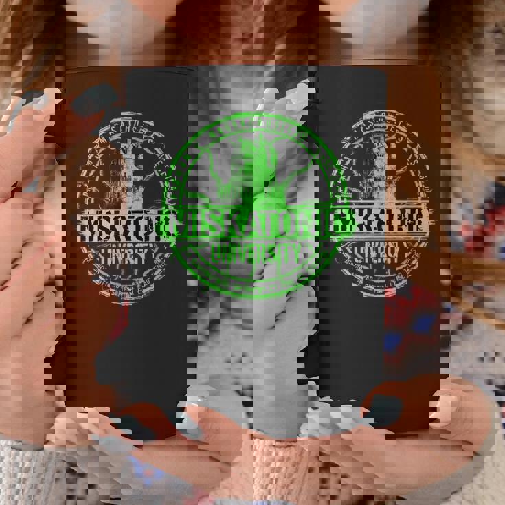 ミスカトニック大学ロゴ ホラー文学 コーヒーマグ 面白い贈り物