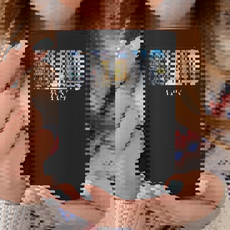 ミラノイタリア-ミラノイタリアファッションイタリアングラフィック コーヒーマグ 面白い贈り物