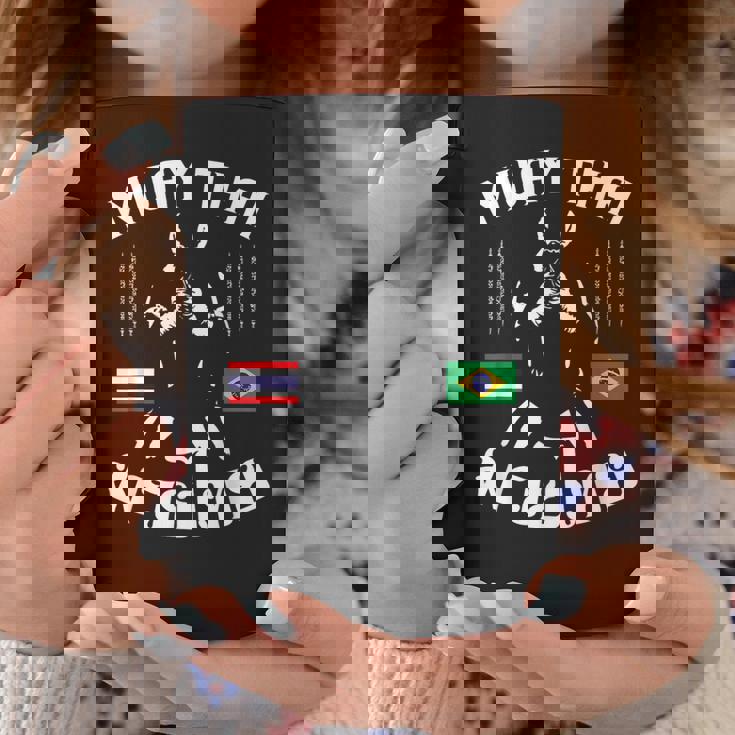 ムエタイ ブラジル ブラジル 格闘技 タイ コーヒーマグ 面白い贈り物