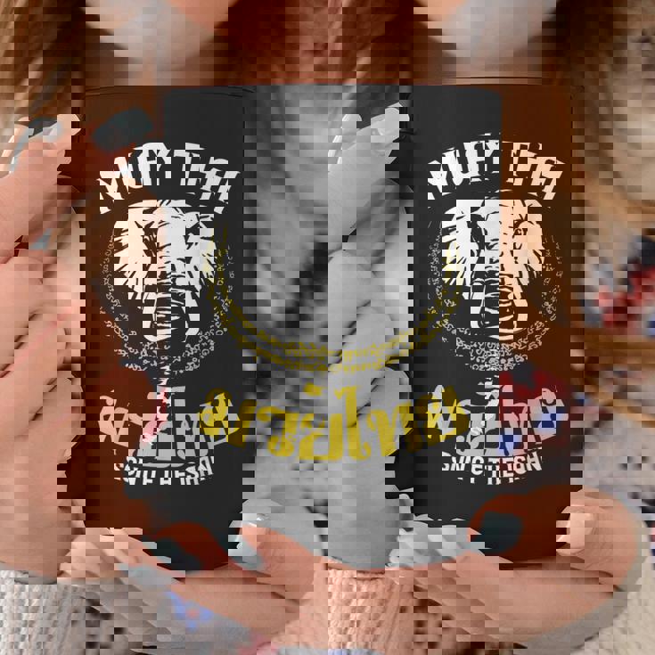 ムエタイ ボクシング エレファント ギフト 格闘技 コーヒーマグ 面白い贈り物