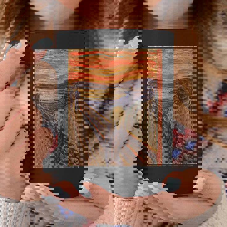 ムンクの叫び【世界の名画】エドヴァルド・ムンク Edvard Munch 美術館アート コーヒーマグ 面白い贈り物