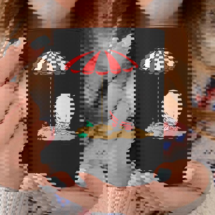 ムーミン ビーチで着替え コーヒーマグ 面白い贈り物