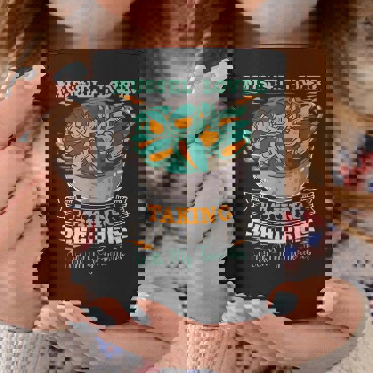 ムール貝 シーフード 貝 料理 グルメ 料理用 コーヒーマグ 面白い贈り物