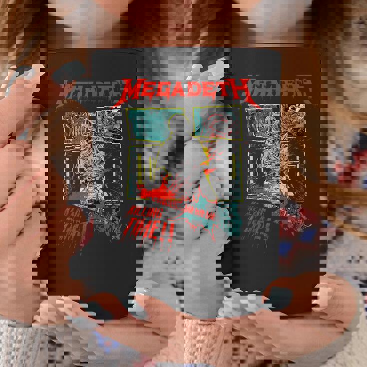 メガデス 世界をつぶす。暇つぶし。 コーヒーマグ 面白い贈り物