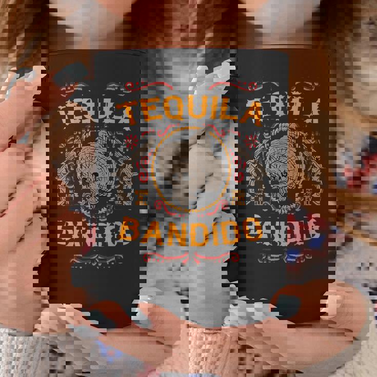 メキシカンスカル テキーラ バンディト クール スケルトン チャロ ギフトアイデア コーヒーマグ 面白い贈り物