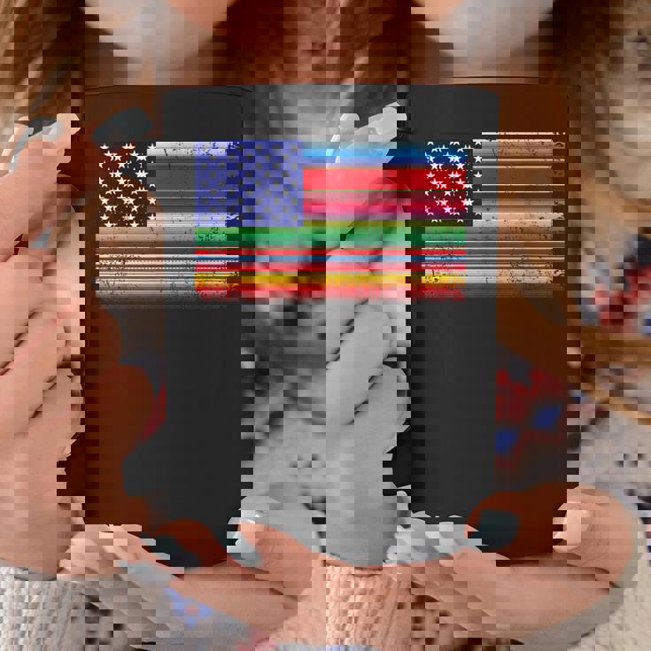 メキシコ アメリカ 国旗 アメリカ セラペ シンコ デ マヨ パーティー コーヒーマグ 面白い贈り物