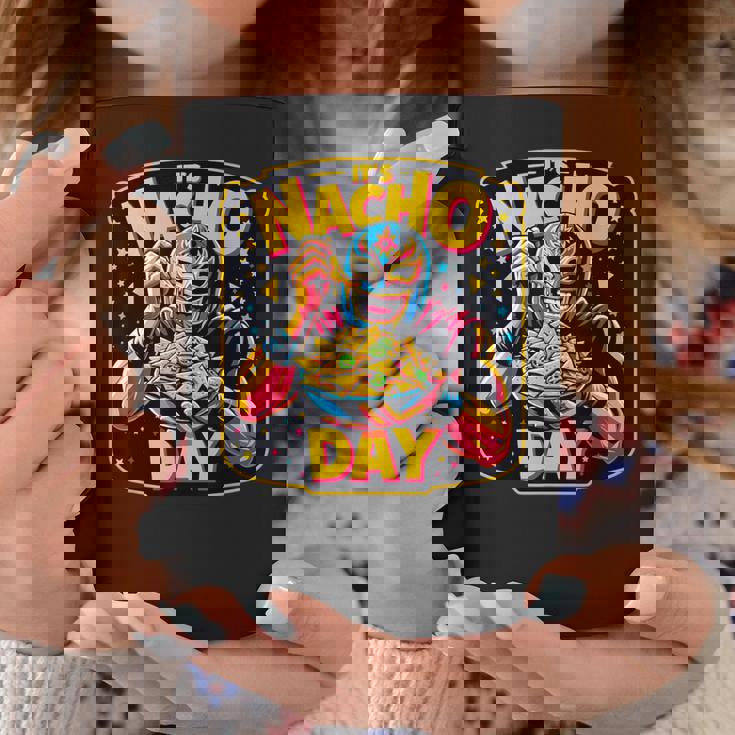 メキシコレスリング レスラー ルチャ・リブレ・ナチョ メキシコファイター コーヒーマグ 面白い贈り物