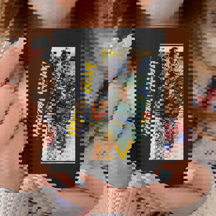 メタルギアボックス アート タクティカル スパイ活動 レトロゲーマー コーヒーマグ 面白い贈り物