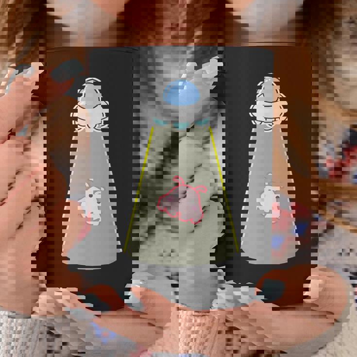 メンダコ《Ufo 遭遇》【どうぶつフレンズ】水族館 ゆるくて かわいい 面白い 動物 キャラクター コーヒーマグ 面白い贈り物