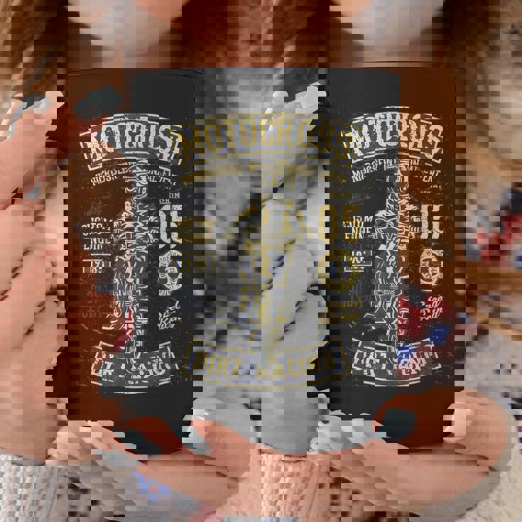 モトクロス ダートレーシング オートバイ ダートバイク コーヒーマグ 面白い贈り物