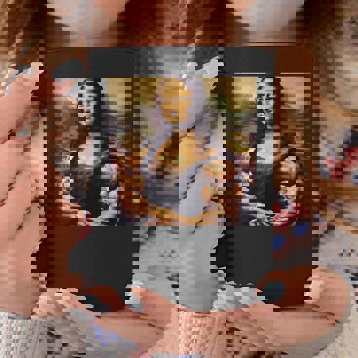 モナリザ 筋肉付き おもしろギフト コーヒーマグ 面白い贈り物