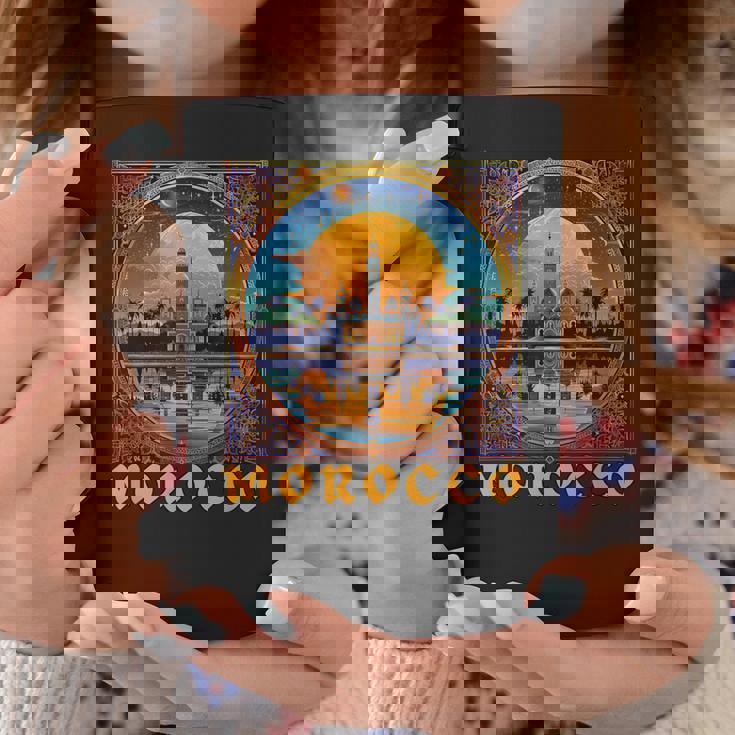 モロッコtシャツ-お土産 コーヒーマグ 面白い贈り物