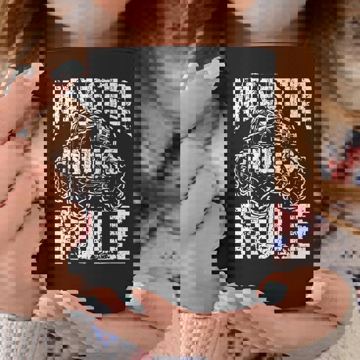 モンスタートラックルールジャムモンスタートラックボーイズ コーヒーマグ 面白い贈り物