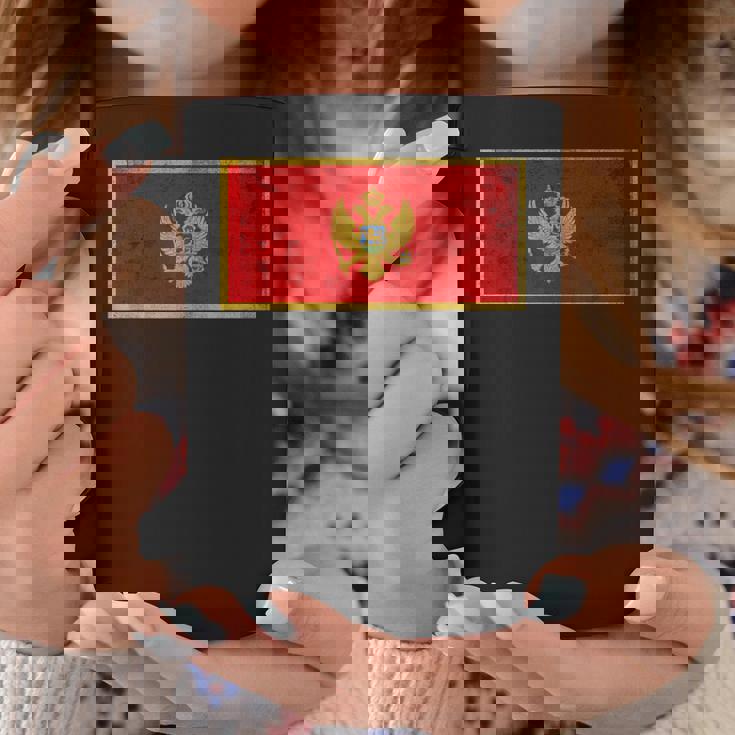 モンテネグロ国旗グラフィック メンズ レディース キッズ コーヒーマグ 面白い贈り物