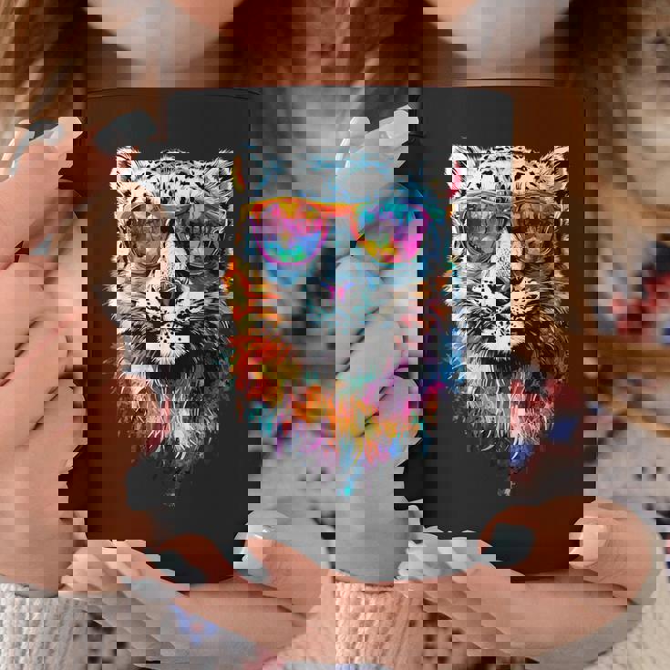 ユキヒョウ パンサー 大型ネコ科動物 ユキヒョウ コーヒーマグ 面白い贈り物