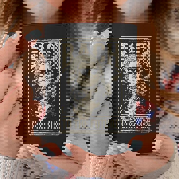 ヨハン・セバスチャン・バッハ・トゥ・ザ・フューチャー、面白いクラシック音楽 コーヒーマグ 面白い贈り物